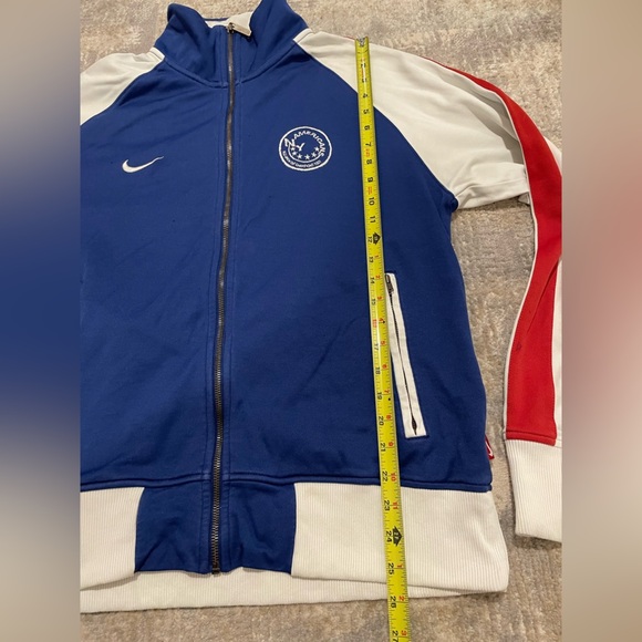 Vintage Nike US Open Cup Champions 1907 NY Track Jacket Full Zip Sz Large USA - Picture 15 of 16